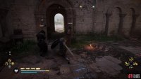 You’ll need to fight the three worshippers before you can proceed.