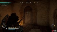 Destroy the barricade in the loft and head outside.