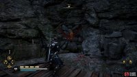 You can use the Incendiary Powder Trap ranged ability to destroy the barricade.