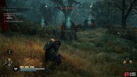 When you reach the camp, you’ll find three supply carts to burn.