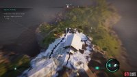 You can fly to the building using the Power of the Raven.