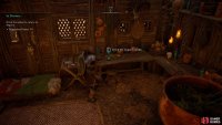 Drink the potion in Valka’s hut to travel back to Asgard.