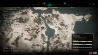 The location of Edmund’s Hope in relation to Bjorn’s cave.