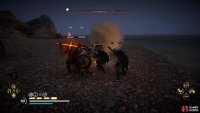 You’ll need to eliminate all bandits in the village before you can return to Skegi.