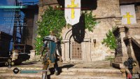 You’ll find the Champion of the Faith in the church at the top of the hill in the monastery.