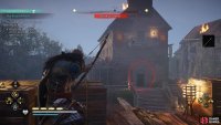 You can enter the church from the ground floor and then climb a ladder to the bell tower.