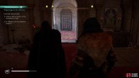 Use the key to open the door to the crypt.