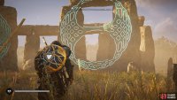 You’ll need to face northwest when standing in the monument to align the symbol.