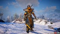 The Fallen Hero armor, including the helmet.
