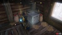 Destroy the crates in the attic to reveal the key.