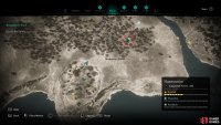 Travel to the camp in the forest northwest of Werham, killing Saxons as you go.