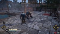 You’ll need to avoid the slamming hammer attack during the first phase of the fight.