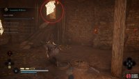 Head through the window at the top of the cart ramp, then continue forward and turn right to find the first location of Hildiran.
