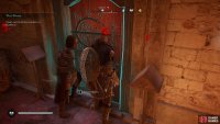 Help Ivarr with the door once you’ve killed the soldiers in the church.