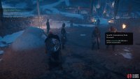 Follow Basim’s instructions when using the hidden blade.