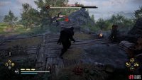 When you see the red marker above your head, this indicates that a crossbow bolt is incoming you’ll need to take cover or be ready to dodge / roll out the way.