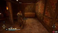 The chest in the barn.