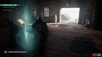 Inspect inside the keep for evidence of Sigurd&rsquo;s torture.
