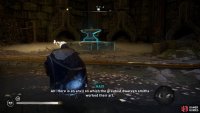Interact with the anvil to begin the tale.