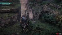 Examine the tree to prompt some dialogue from Eivor.