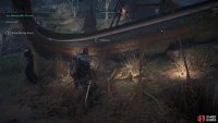 Interact with the ship to honor Kalf and complete the quest.