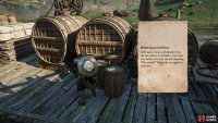 You’ll find the clue at the eastern side of the trade post.