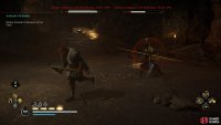 Look out for the orange aura, indicating an incoming melee chain attack.