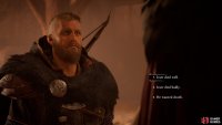 Be sure to tell Ubba the truth by stating that Ivarr died badly if you want to maintain good relations with him.