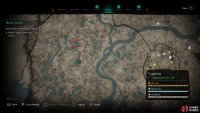 The location of the Jotun Blightin Vangrinn, north of the Hodda Shelter.