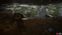 Jump down the hole towards the door when you’re ready.