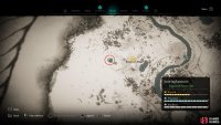 The location of the tree where the key can be found, just west of the Berserker’s House.