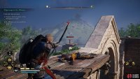 Kill the archers atop the ruins to avoid being detected.