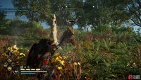 You can kill the bears in the glade, or just run up the tree to the shard.