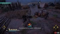 You’ll face one Goliath and a number of regular bandits in the camp.