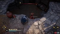 Kill the Goliath in the tower to take the key to the chest.