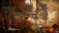 Kill the two guards outside the walls from the bushes nearby.