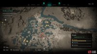 You’ll find Leasleach in the boglands south of the harbor.