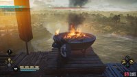 Light the brazier with your torch.