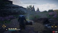 Loot the chest in Amric’s camp to begin the fight.