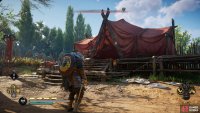 You&rsquo;ll find the chest in a large red tent on the western side of the camp.