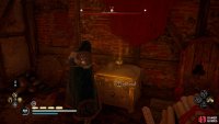 You can sneak into the house and loot the wealth chest without alerting any of the guards.