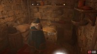 You’ll find the chest behind the barricade in the hidden room.