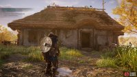 You’ll find more loot in the basement of the house to the north.