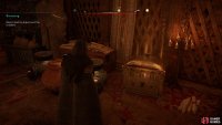 Loot the chest in the hidden passage to acquire the Huntsman Helm.