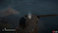 You’ll find the treasure at the top of a ruined tower at Skegi’s Beard.