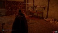 You’ll find the map on a table within the warehouse.