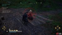 Look out for the red rune aura attacks from the monk.