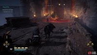 Once the oil cart is ignited, run away from it before it explodes.