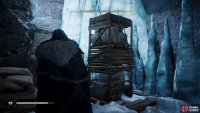 Move the pillar to the centre of the room, then use it to jump to the ledge to the north.