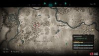 The location of Myrddin’s Cave, where Excalibur can be found.